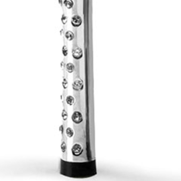 Rhinestone Clear Platform High Heel Shoes - Picture 2 of 4